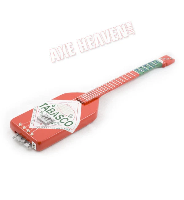 OFFICIALLY Michael Anthony Tabasco Bass Mini Guitar Replica LICENSED MICHAEL ANTHONY TABASCO GUITAR REPLICA