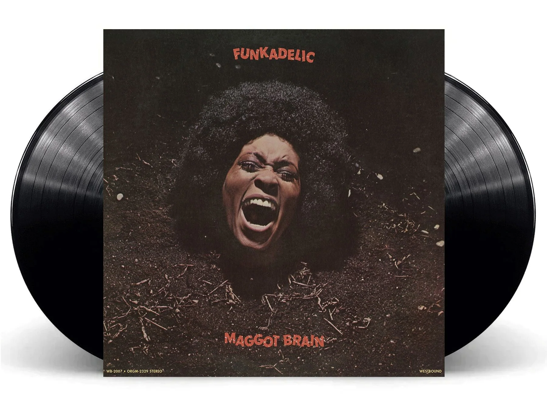 FUNKADELIC 'MAGGOT Brain' 45 RPM 2LP Black Vinyl