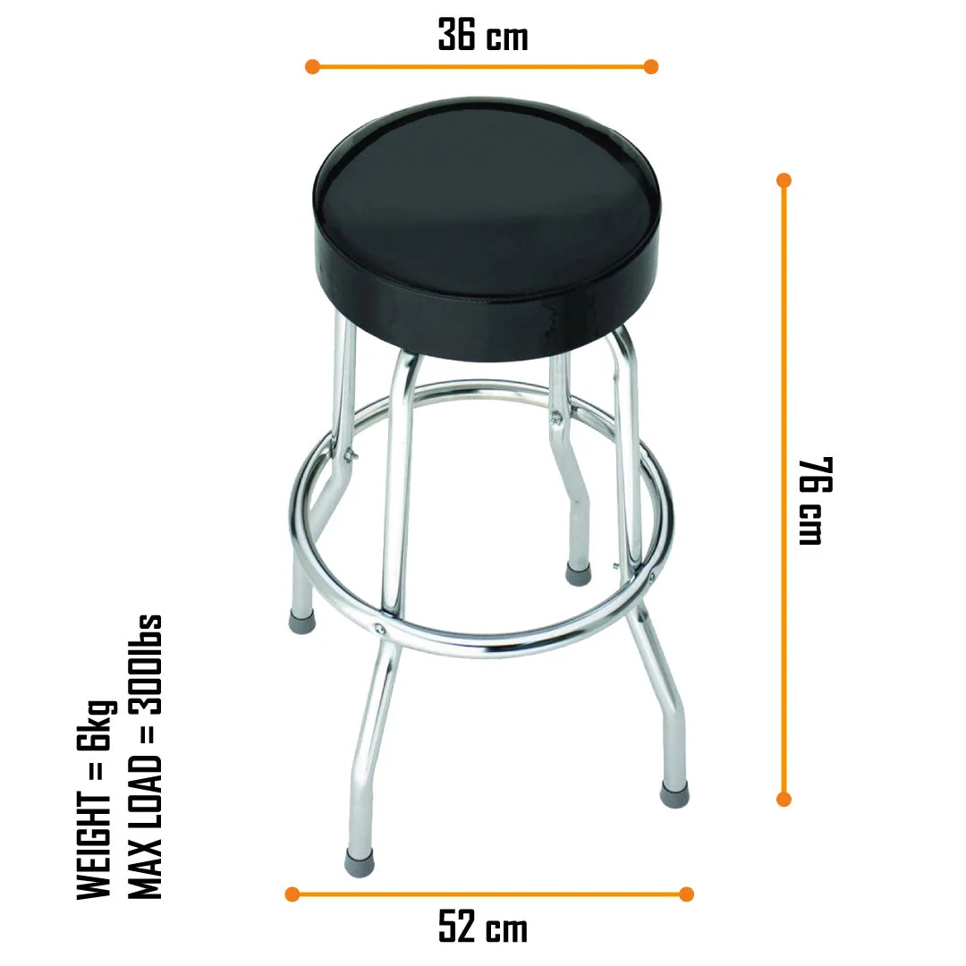 ROCKSAX ROB ZOMBIE BAR STOOL - LUNAR
