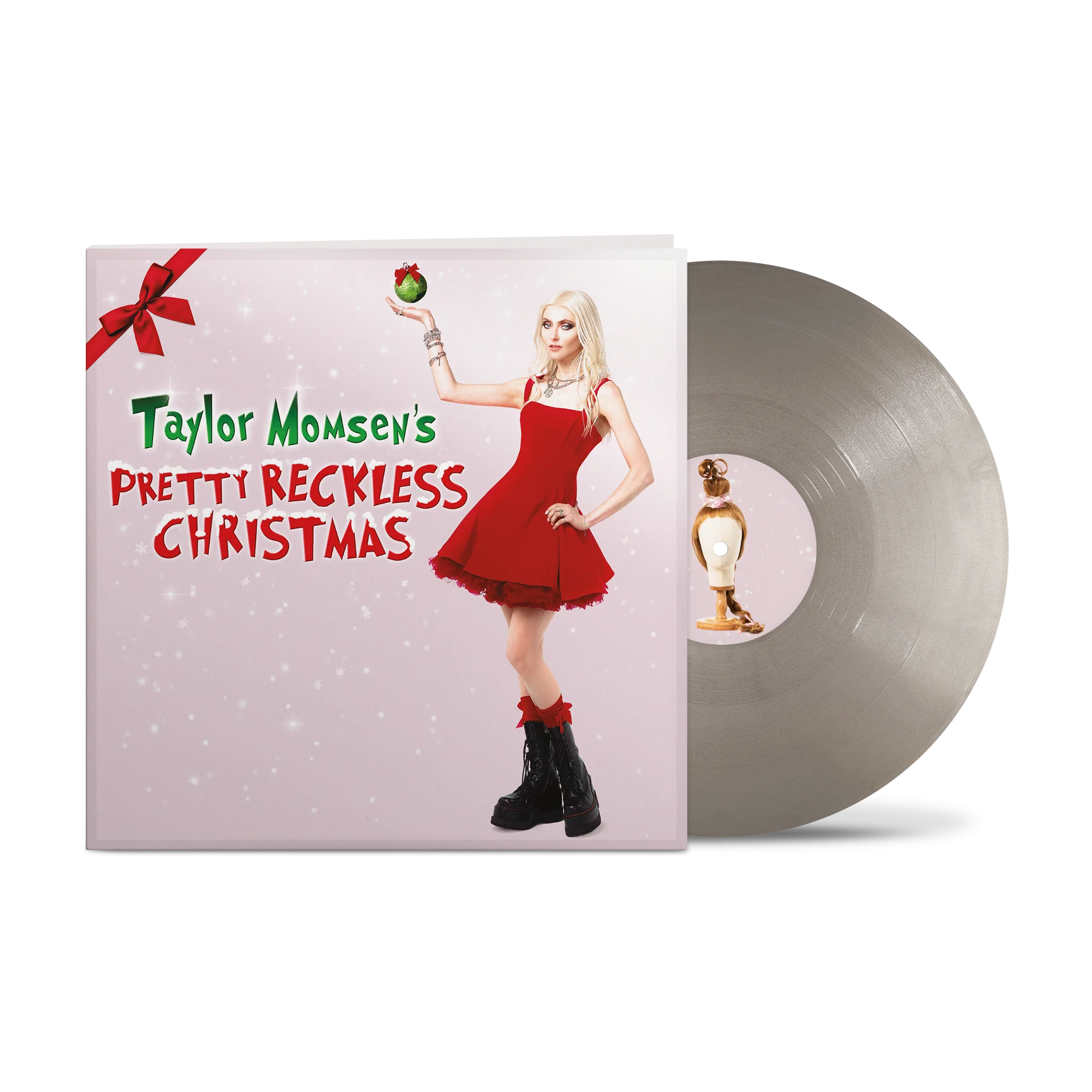 THE PRETTY RECKLESS ‘TAYLOR MOMSEN'S PRETTY RECKLESS CHRISTMAS’ EP (Exclusive – Limited to 300, Opaque Silver Vinyl)