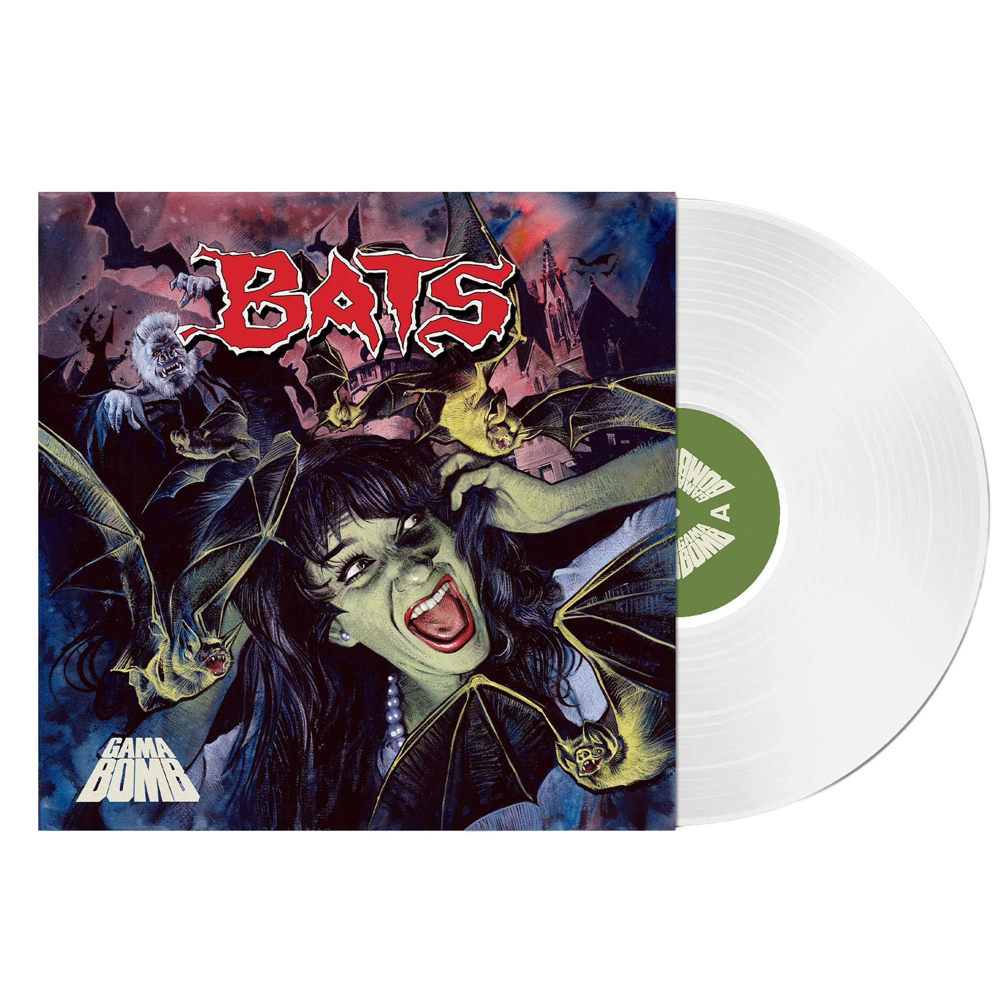 Gama Bomb BATS LP on Various Color Vinyl