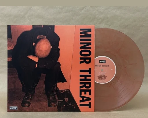 Minor THREAT First 2 7"s Self Titled 12" EP on Salmon Vinyl