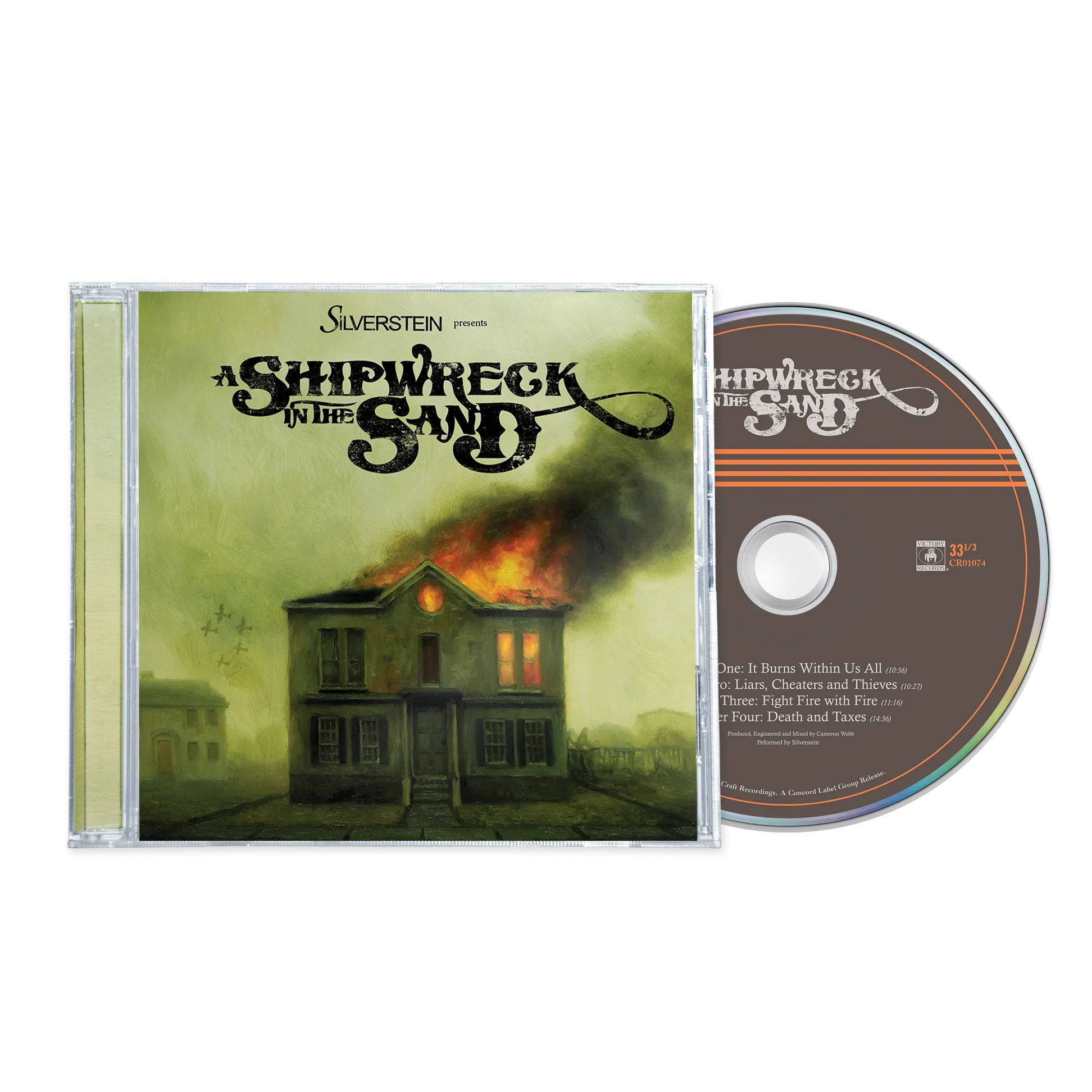 SILVERSTEIN ‘A SHIPWRECK IN THE SAND’ CD