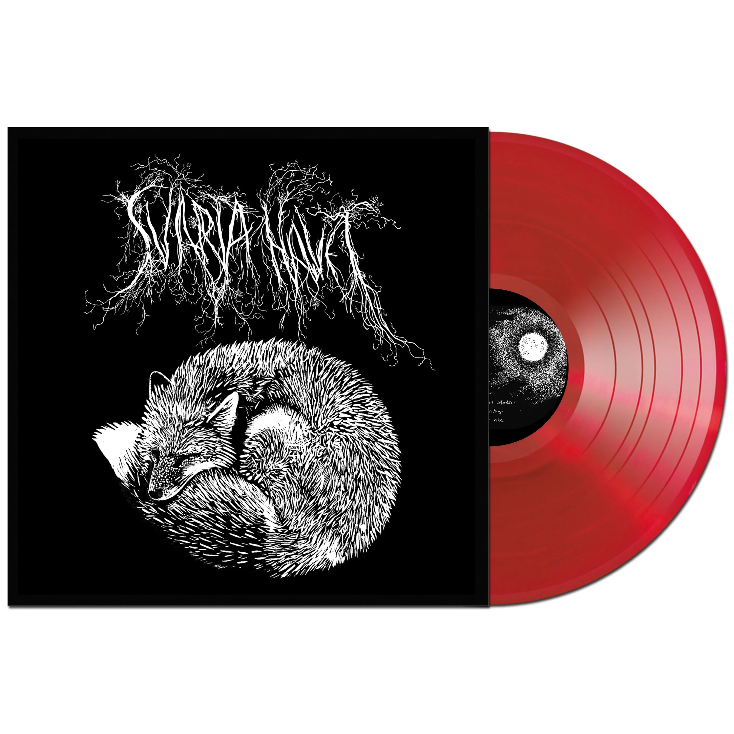 SVARTA HAVET MÅNEN SKA LYSA DIN VÄG LP on Blood Red Vinyl