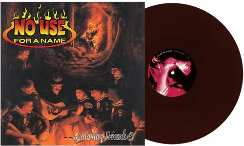 NO USE FOR A NAME 'MAKING FRIENDS' LP Brown Vinyl