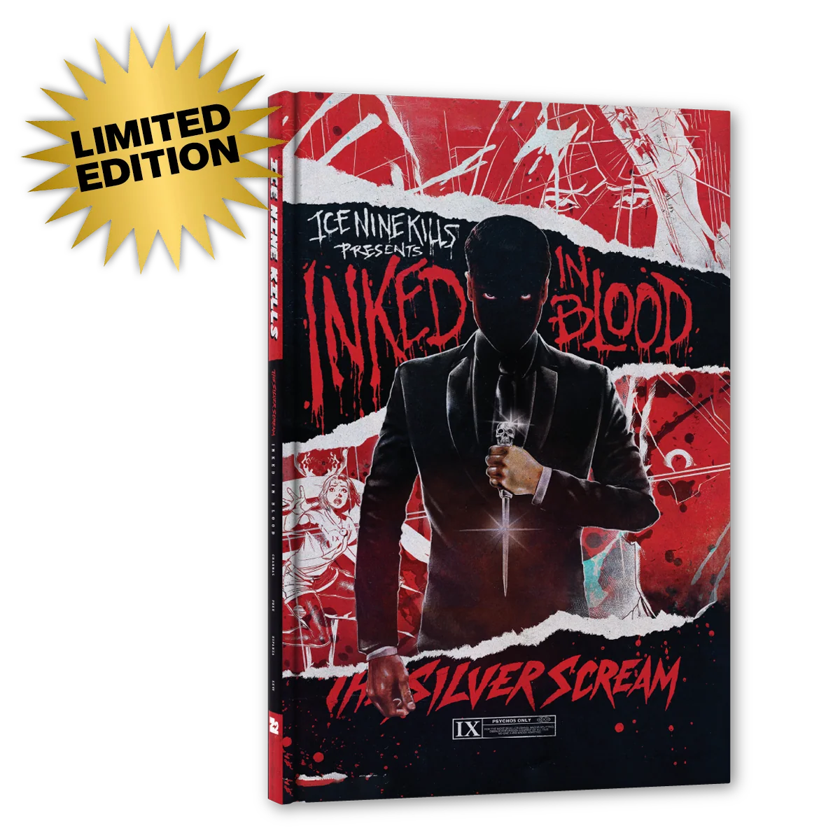 ICE NINE KILLS: INKED IN BLOOD - THE SILVER SCREAM (SDCC LIMITED EDITION VARIANT)