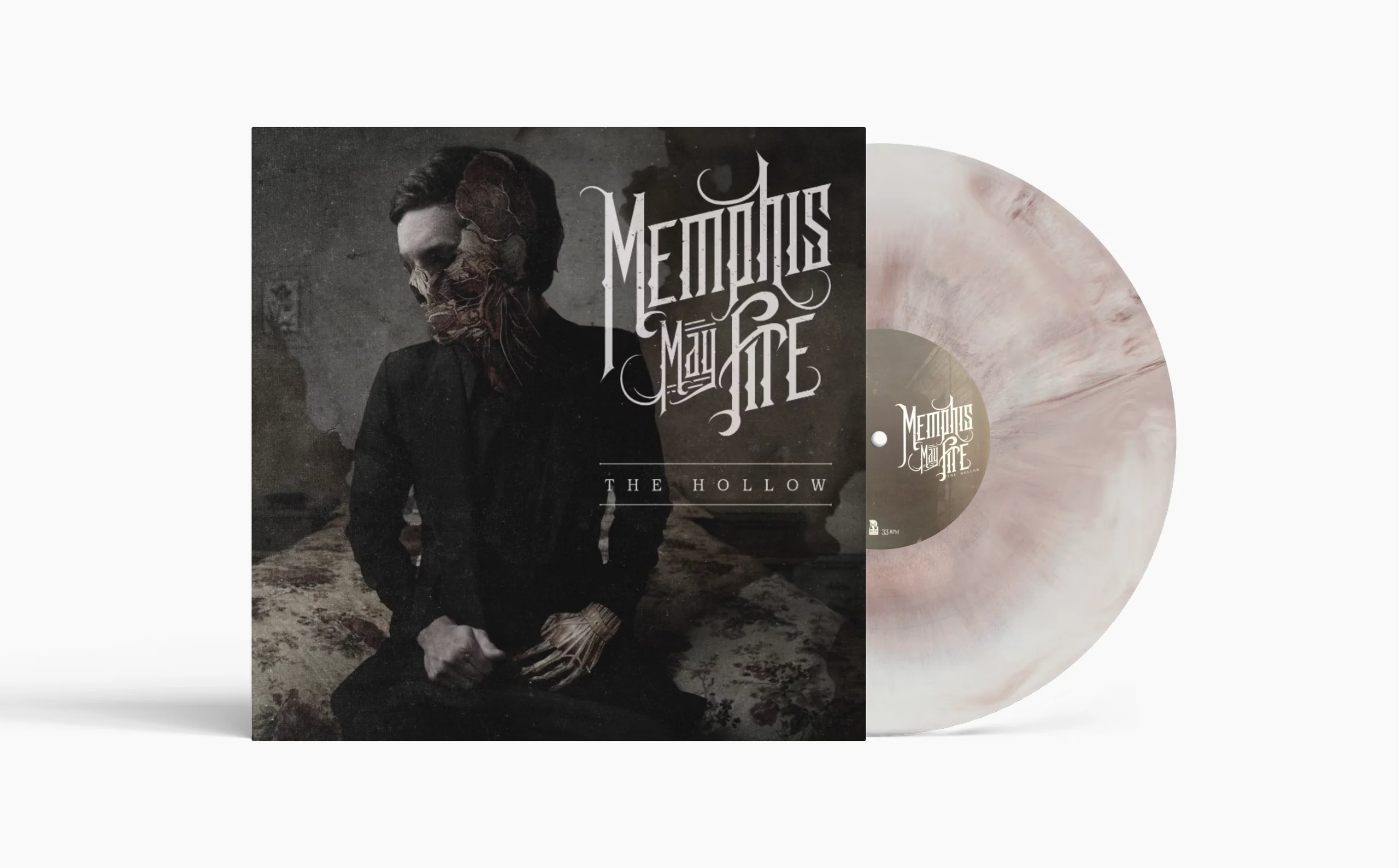 MEMPHIS MAY FIRE ‘THE HOLLOW’ 15TH ANNIVERSARY LP (Brown Sugar Galaxy Vinyl)