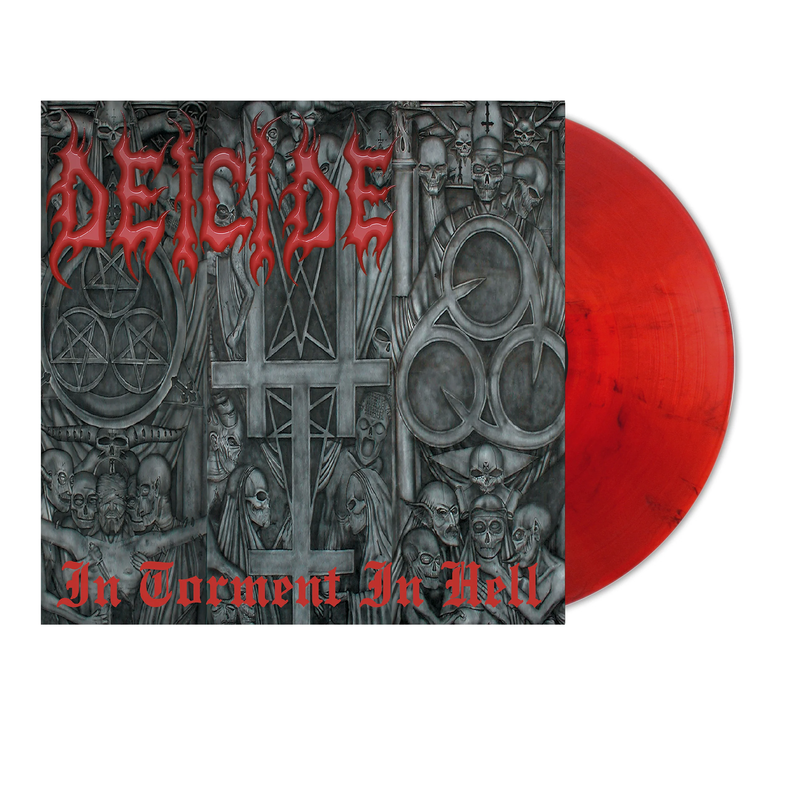 DEICIDE In TORMENT in Hell LP Red Smoke Vinyl