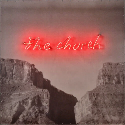 The CHURCH 'LACUNA' 红色黑胶 2LP 双开封套，收录 17 首曲目