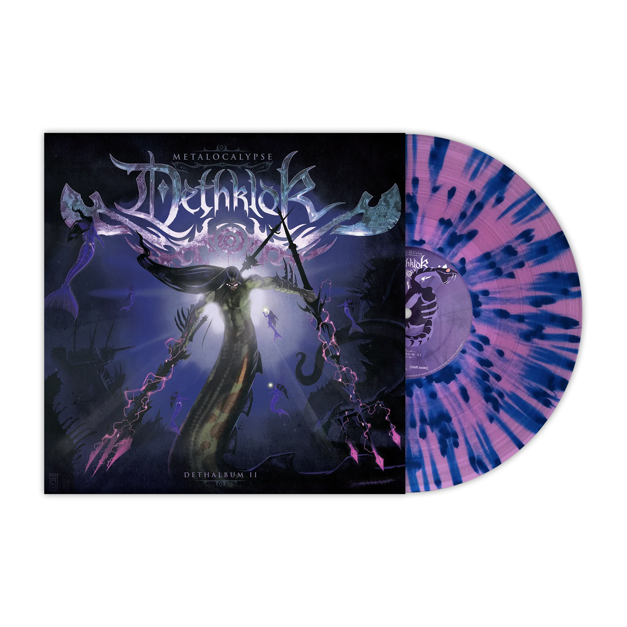 DETHKLOK ‘THE DETHALBUM II’ LP (Exclusive – Limited to 400, "Comet Splatter" Vinyl)