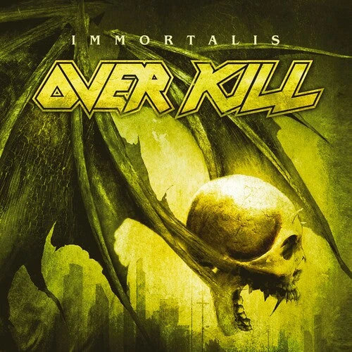 OVERKILL 'IMMORTALIS' LP Yellow Marble Vinyl 14th Studio Album