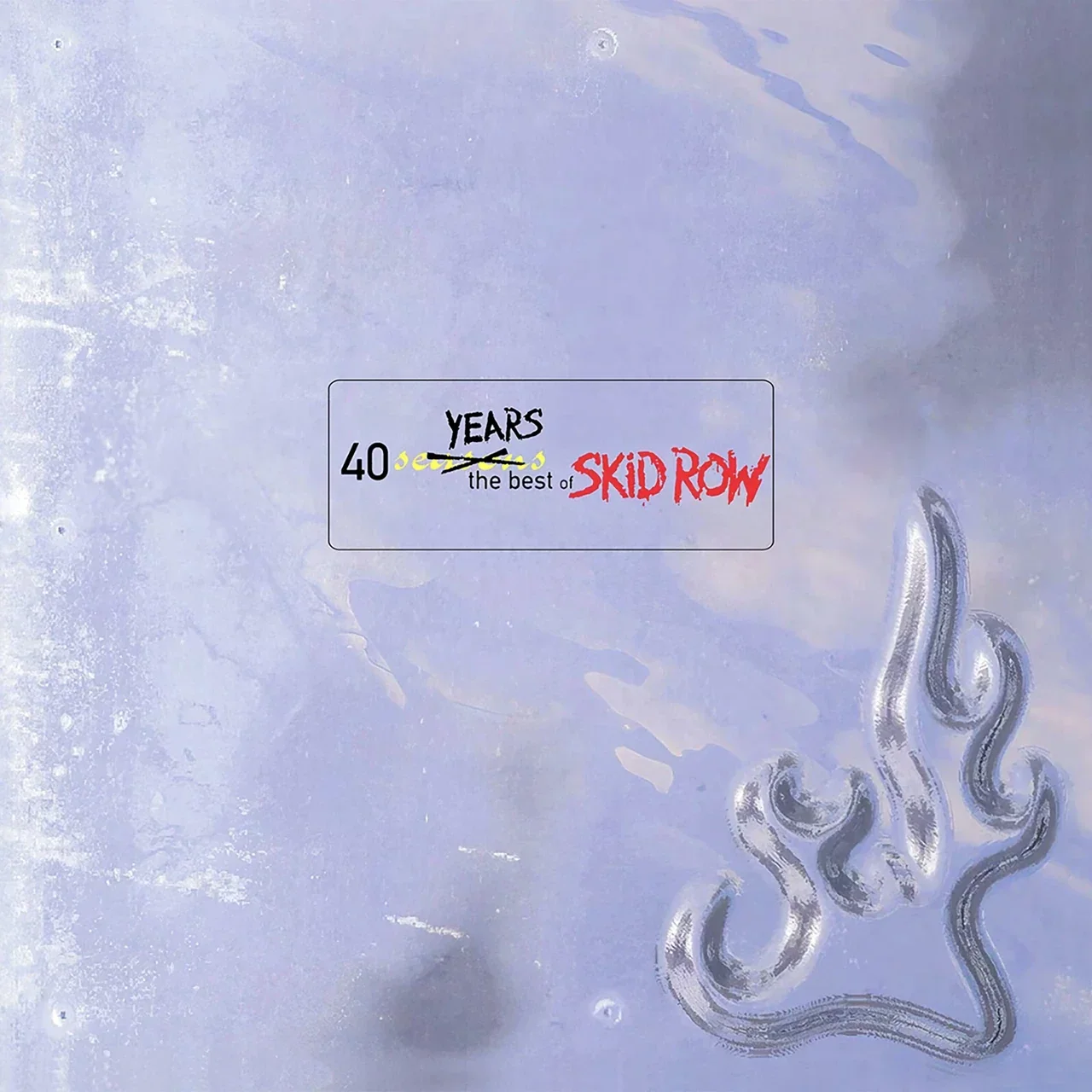 SKID ROW '40 SEASONS: THE BEST OF SKID ROW' Translucent Blue Vinyl 2LP
