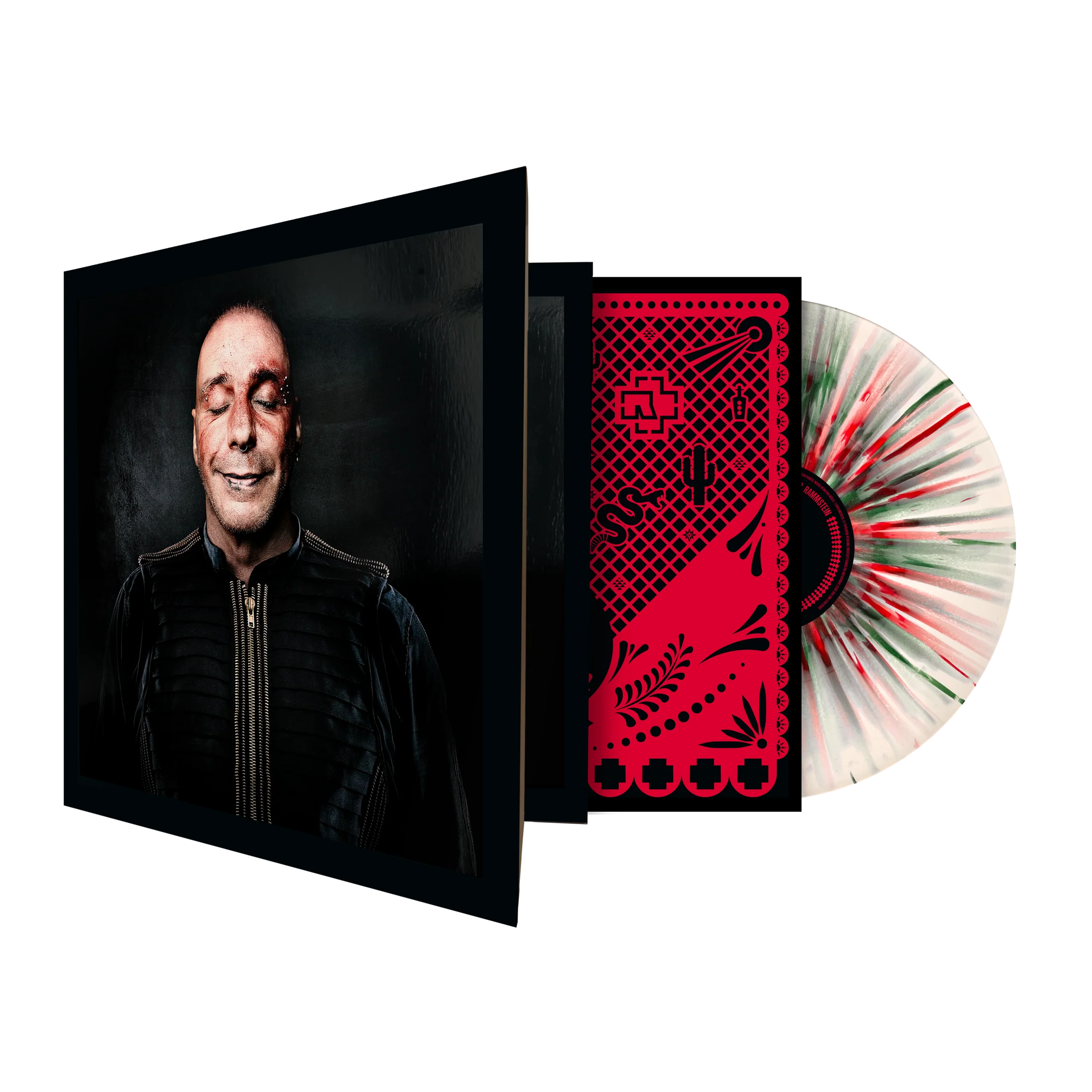 RAMMSTEIN 'LIVE IN MEXICO CITY' 4LP (Red/Green/White Vinyl)