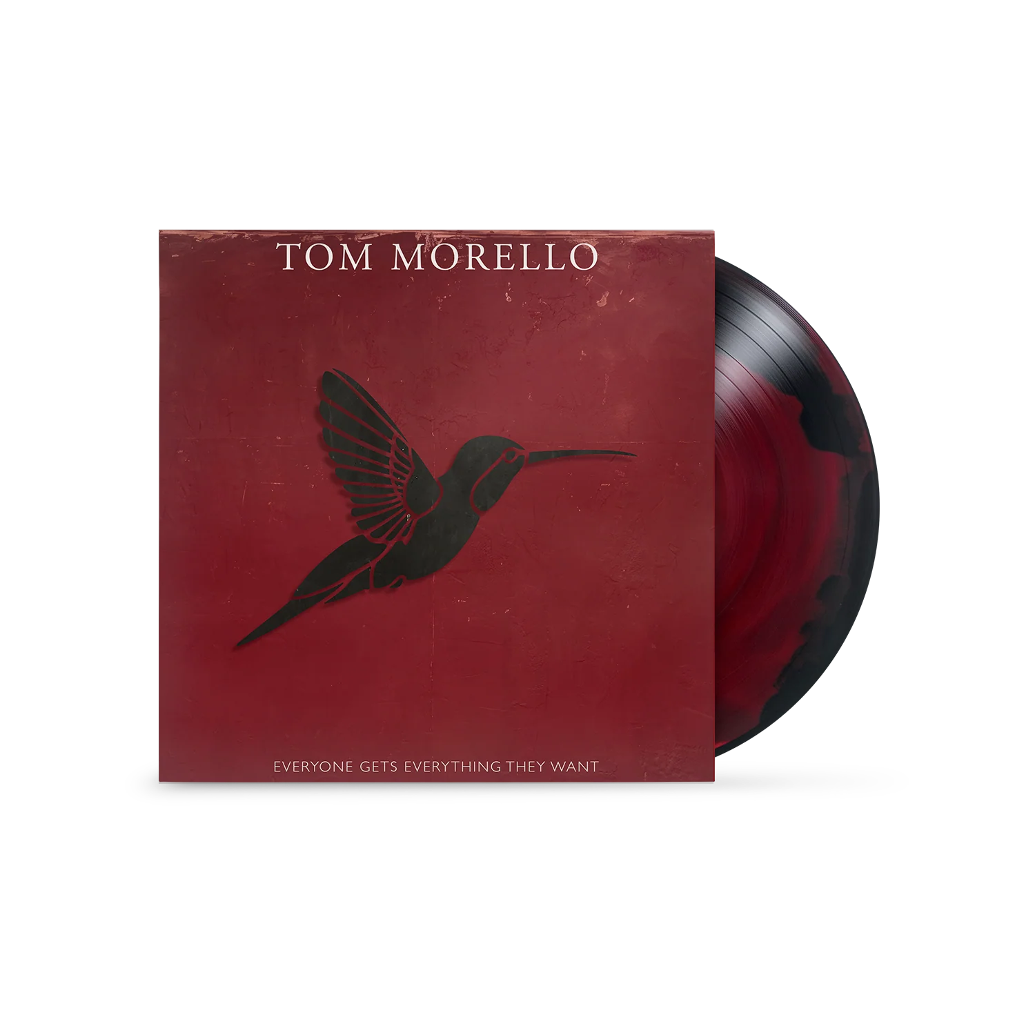 Tom MORELLO 'EVERYONE Gets EVERYTHING They Want' LP in Rebel Swirl Vinyl