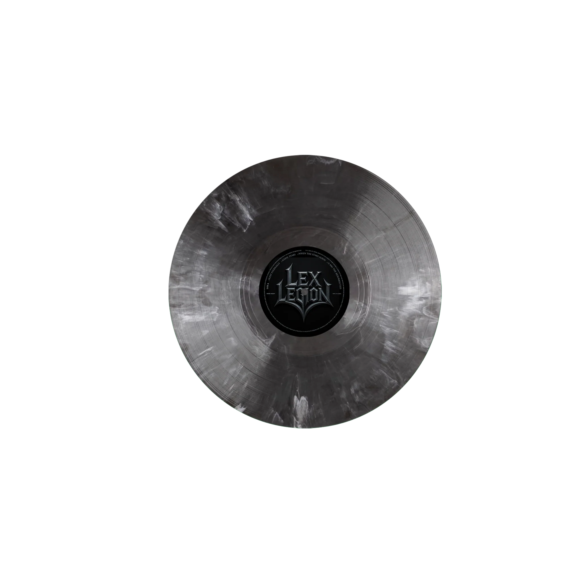 LEX LEGION 'LEX LEGION' LP (Silver Black Ice Viny)