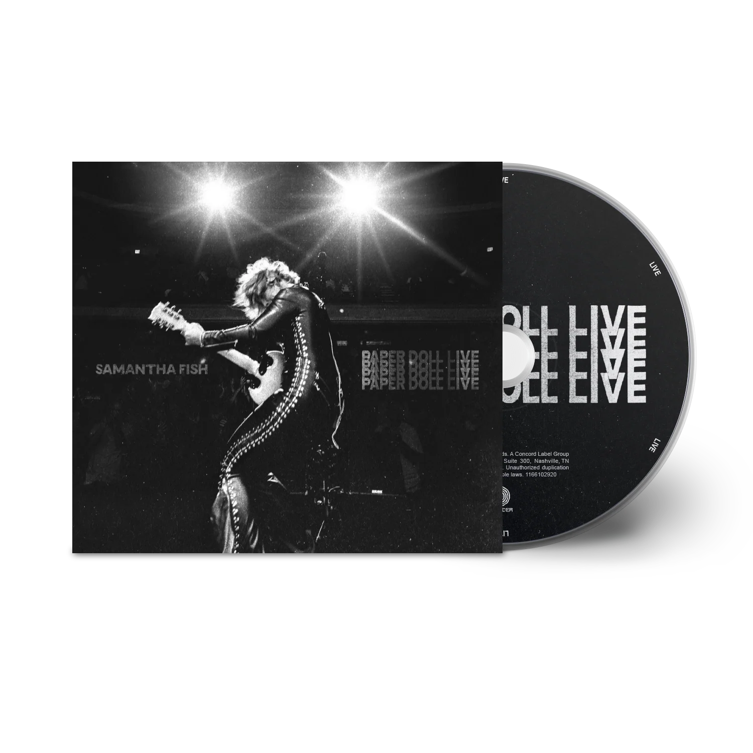 SAMANTHA FISH 'PAPER DOLL (LIVE AT THE BIJOU)' CD Album