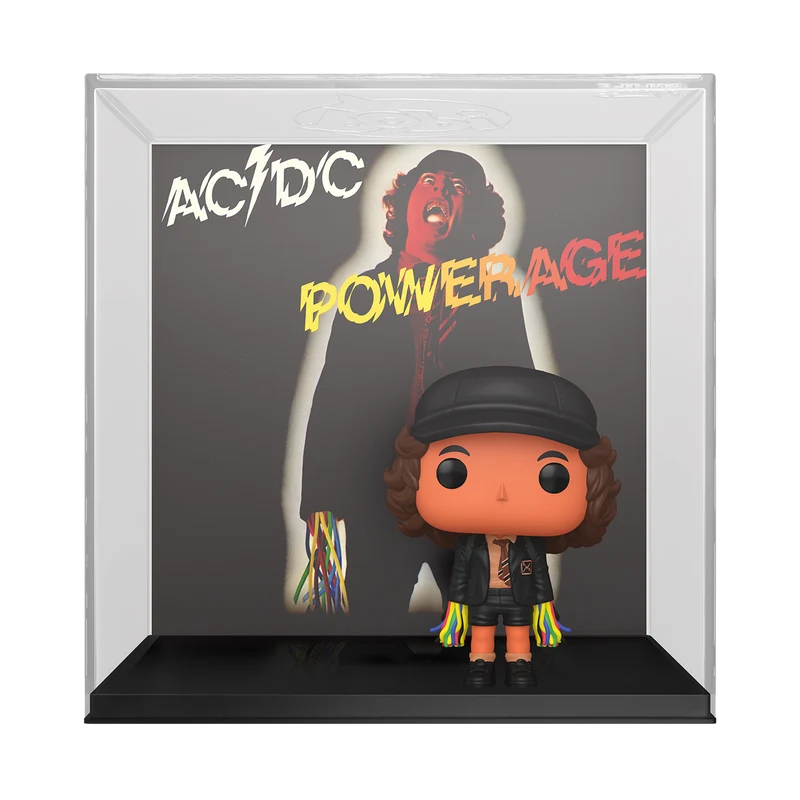 AC/DC 'POWERAGE' Funko Pop! ALBUMS with Protective Hard Case