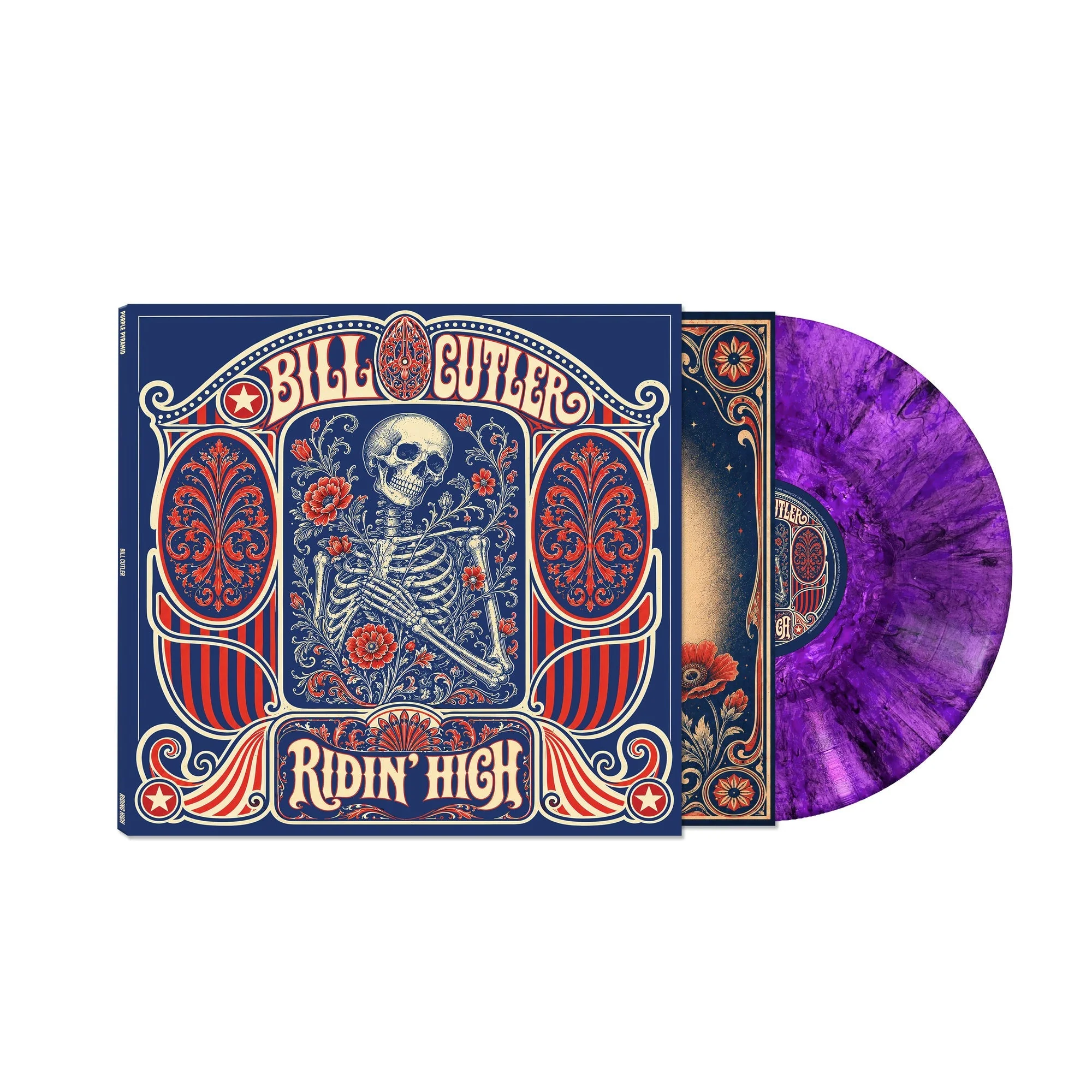 Bill CUTLER 'Ridin' High' LP on Purple Vinyl