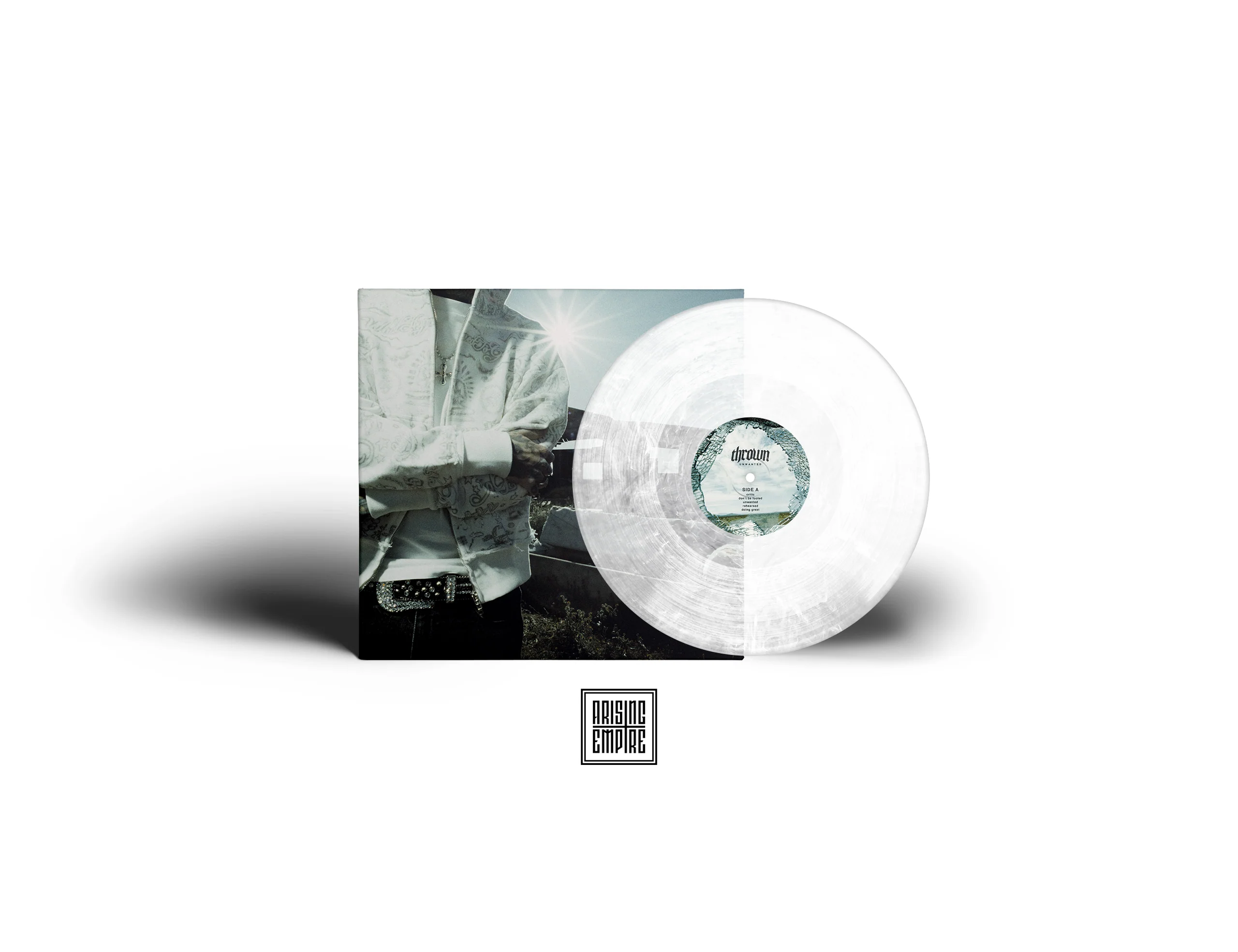 THROWN ‘UNWANTED’ LP Limited Edition Crystal White Marble Vinyl
