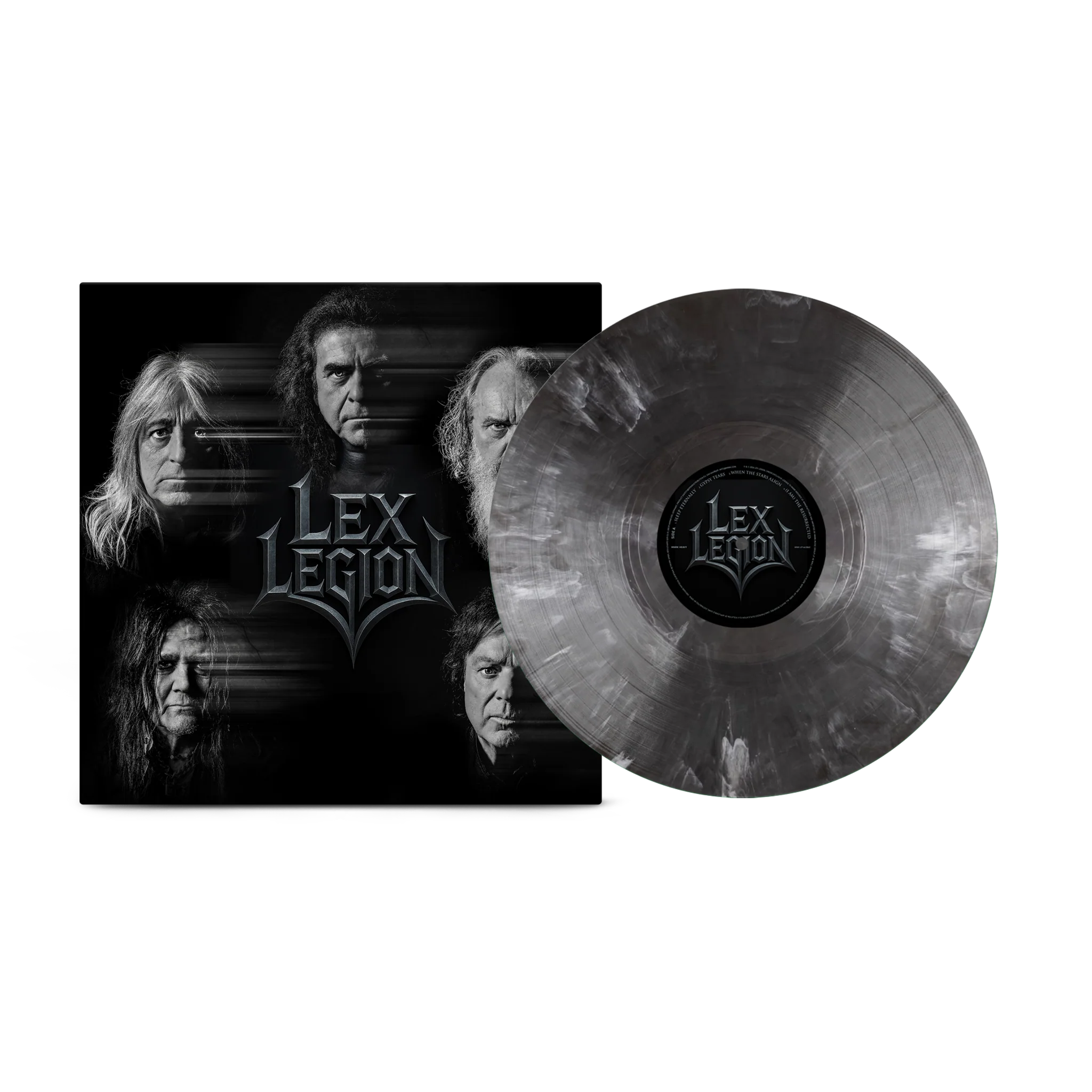 LEX LEGION 'LEX LEGION' LP (Silver Black Ice Viny)