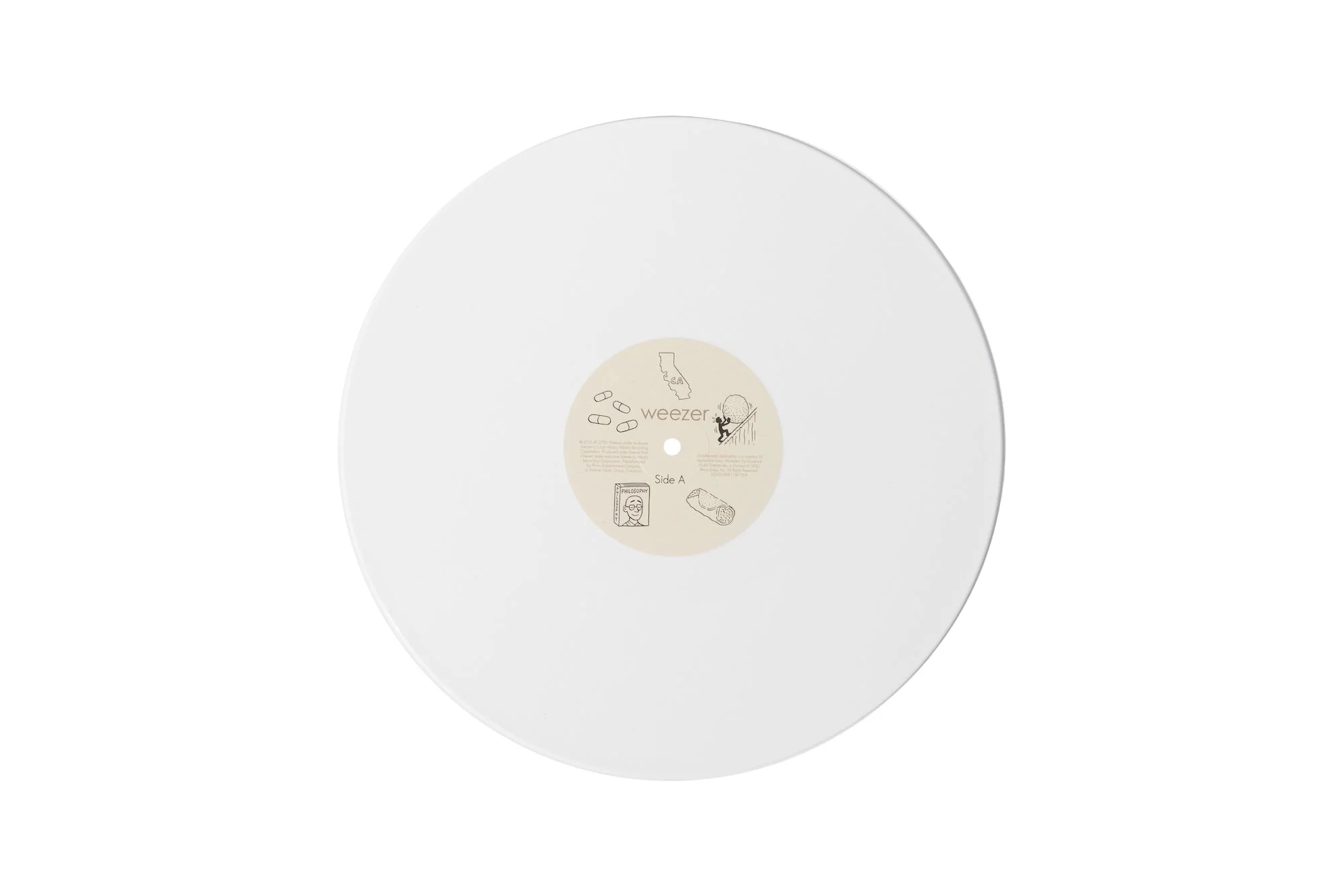 WEEZER《COLORING BOOK SET》6LP 套装（彩胶）