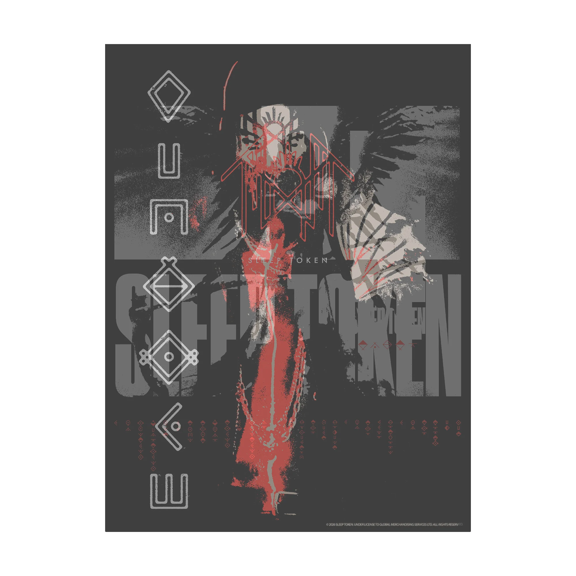 Sleep Token 'Love/VESSEL' LENTICULAR POSTERS 11x17 Lenticular Posters