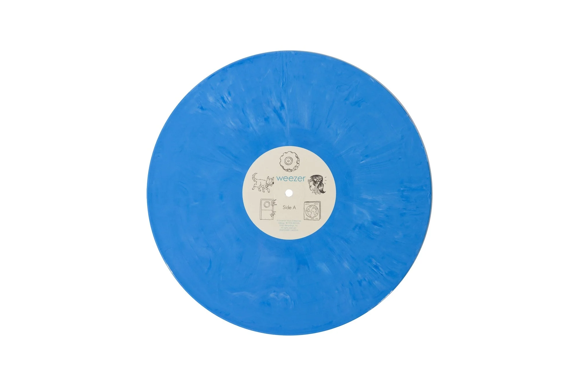 WEEZER《COLORING BOOK SET》6LP 套装（彩胶）