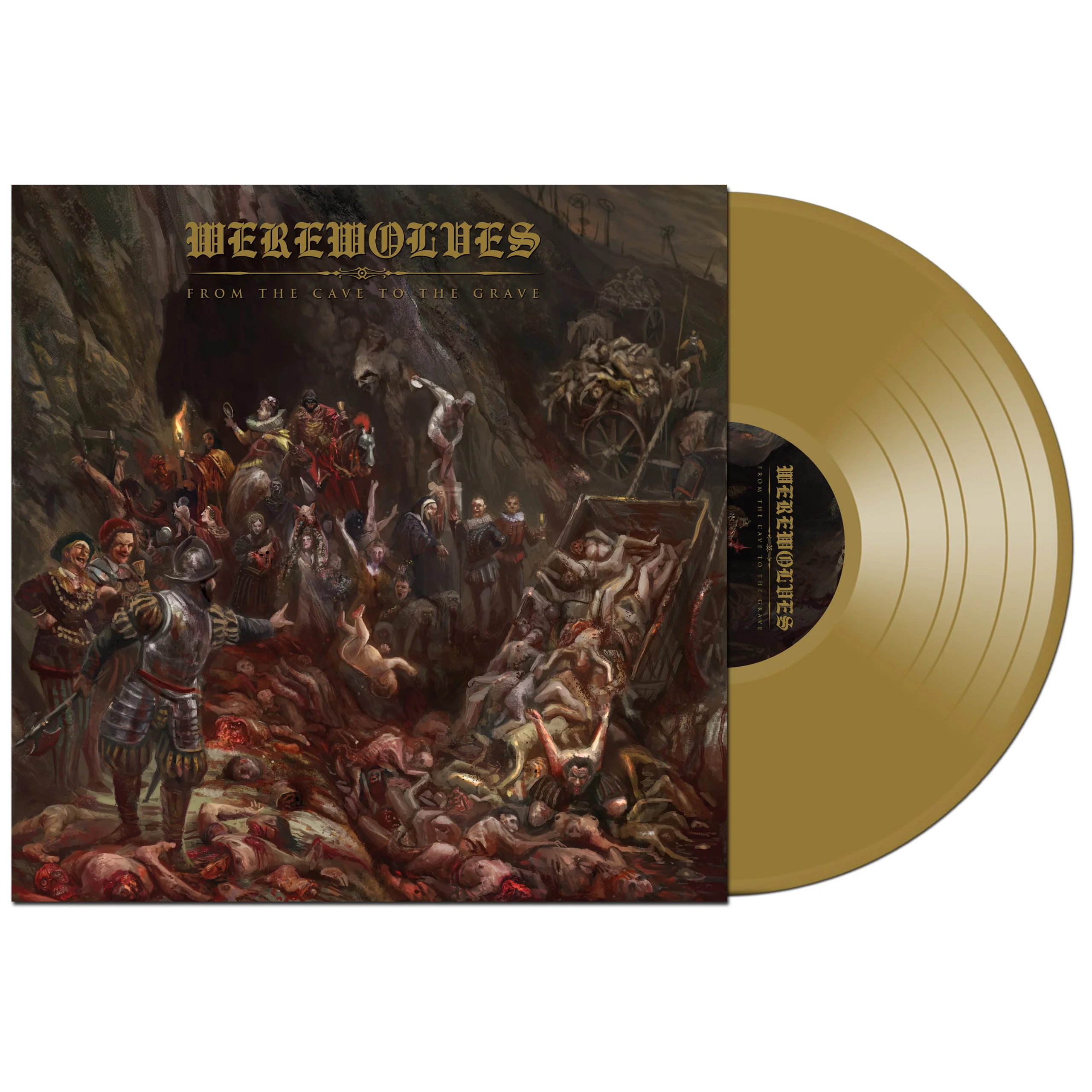 WEREWOLVES 'FROM THE CAVE TO THE GRAVE' LP (Various Color Vinyl)