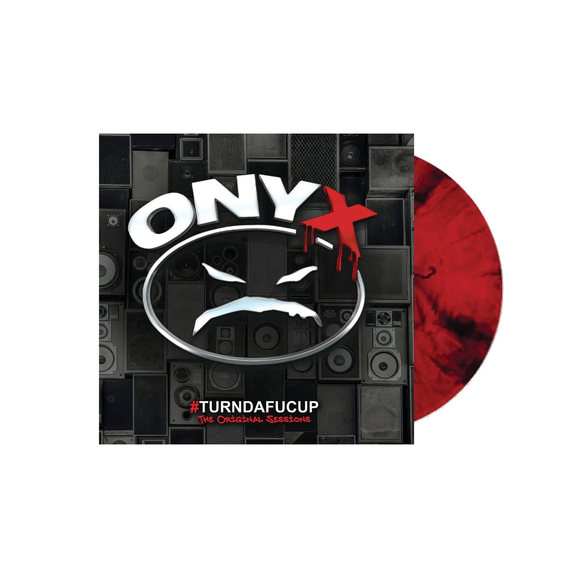 ONYX '#TURNDAFUCUP (THE ORIGINAL SESSIONS)' Red Marble Vinyl LP
