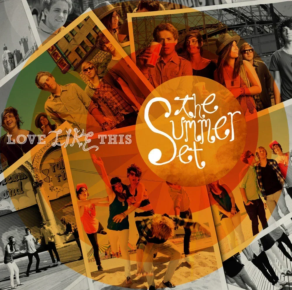 THE SUMMER SET 'LOVE LIKE THIS' LP Red/Pink/Orange Smash Vinyl