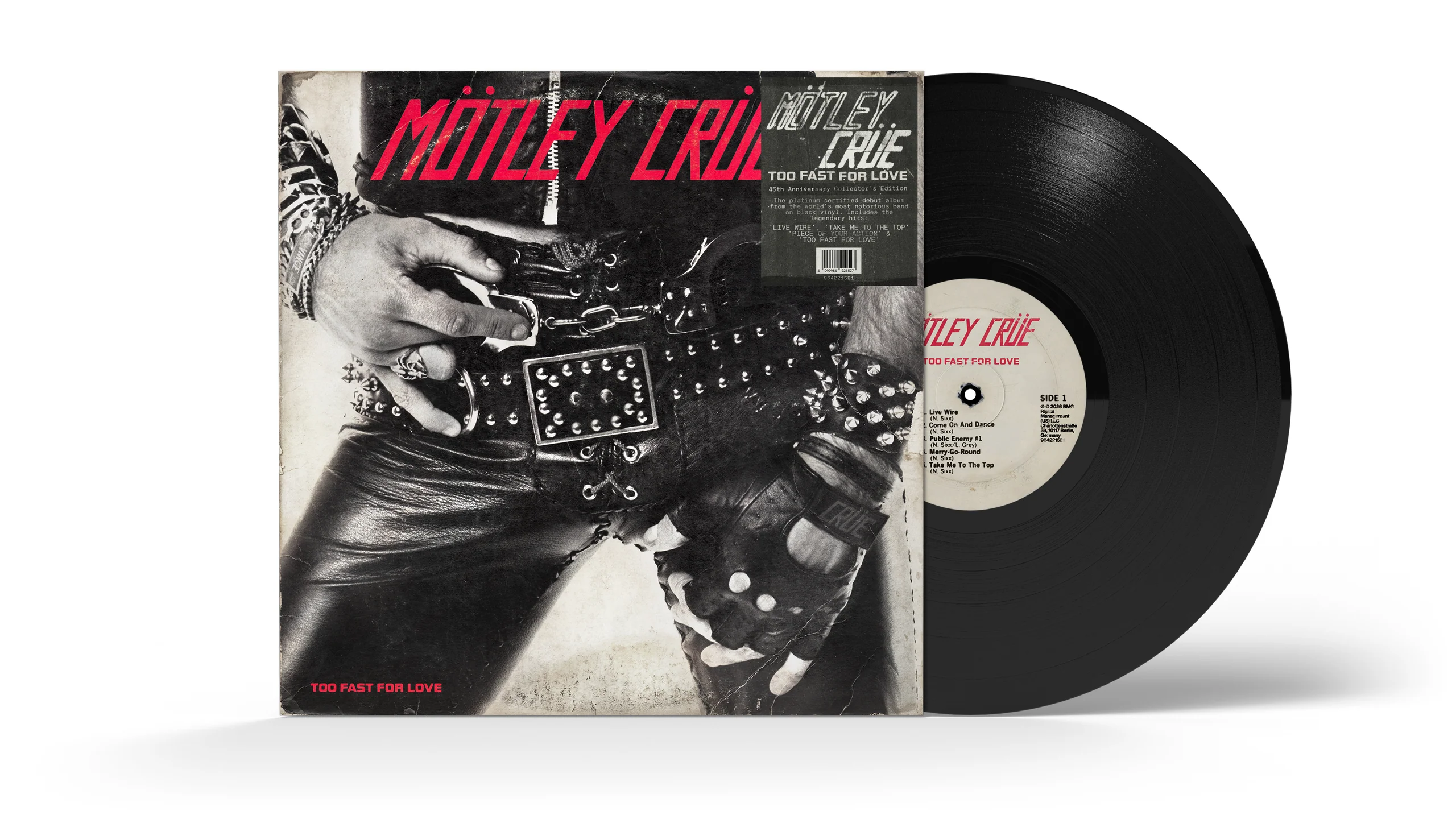 MOTLEY CRUE ‘TOO FAST FOR LOVE’ 45TH ANNIVERSARY DELUXE BOX SET