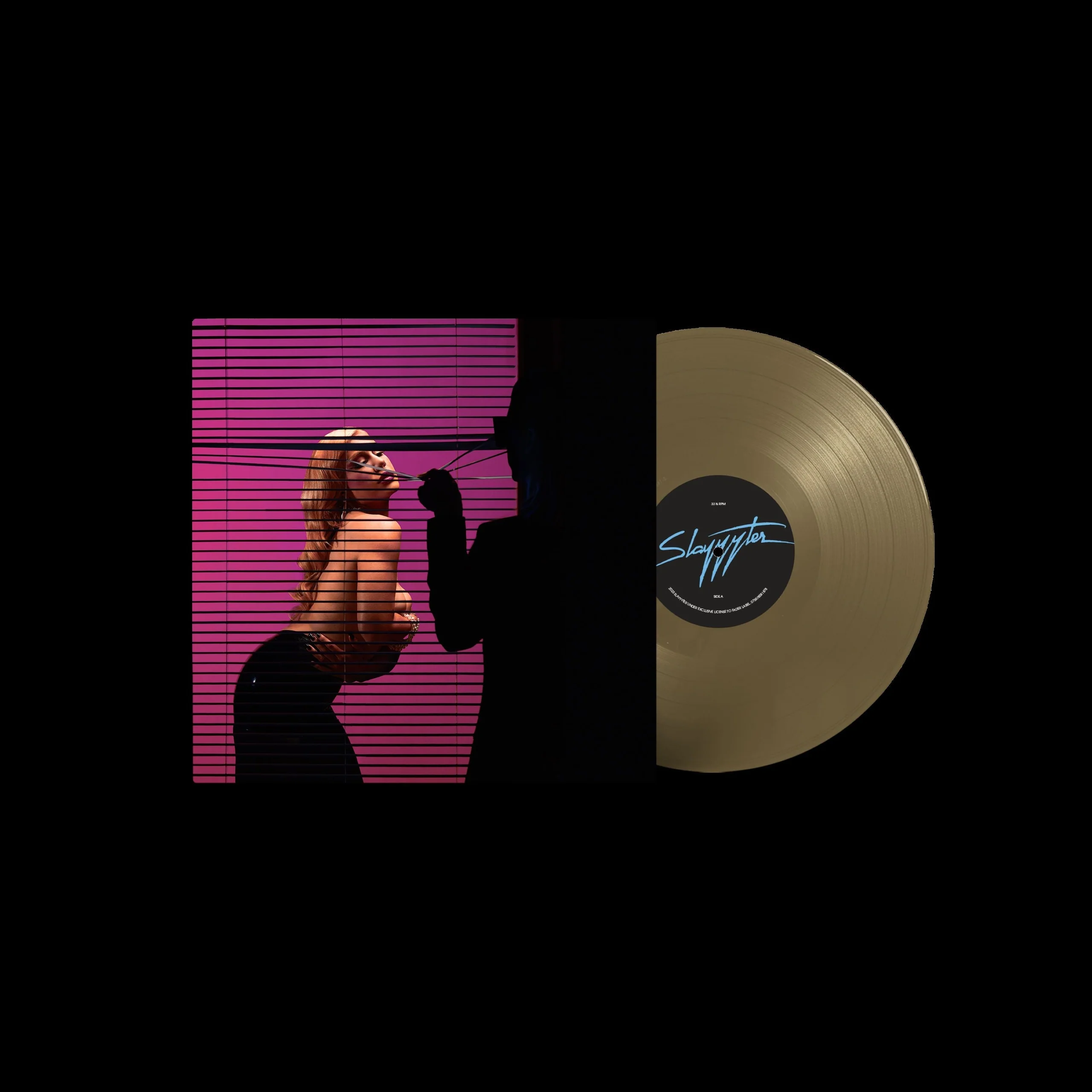 SLAYYYTER 'STARFUCKER (DELUXE)' LP, Gold Vinyl Pressing