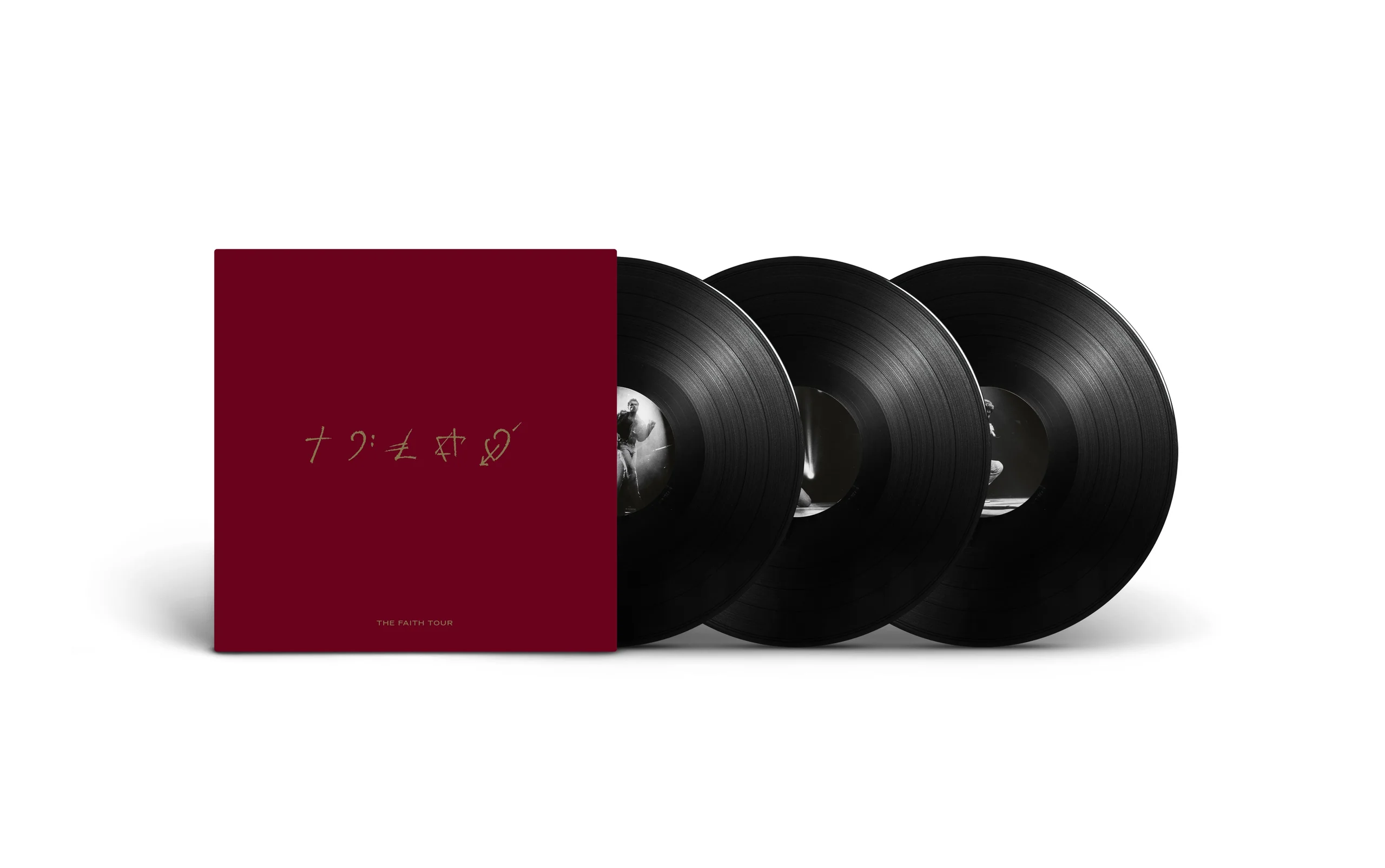 GEORGE MICHAEL The Faith Tour 18-Track Live Set on 3LP