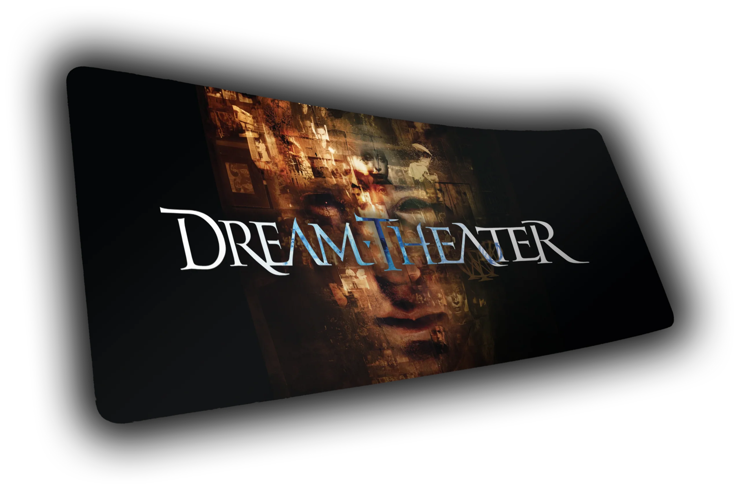 METROPOLIS Dream THEATER DESKMAT with Stitched Edges and Rubber Base