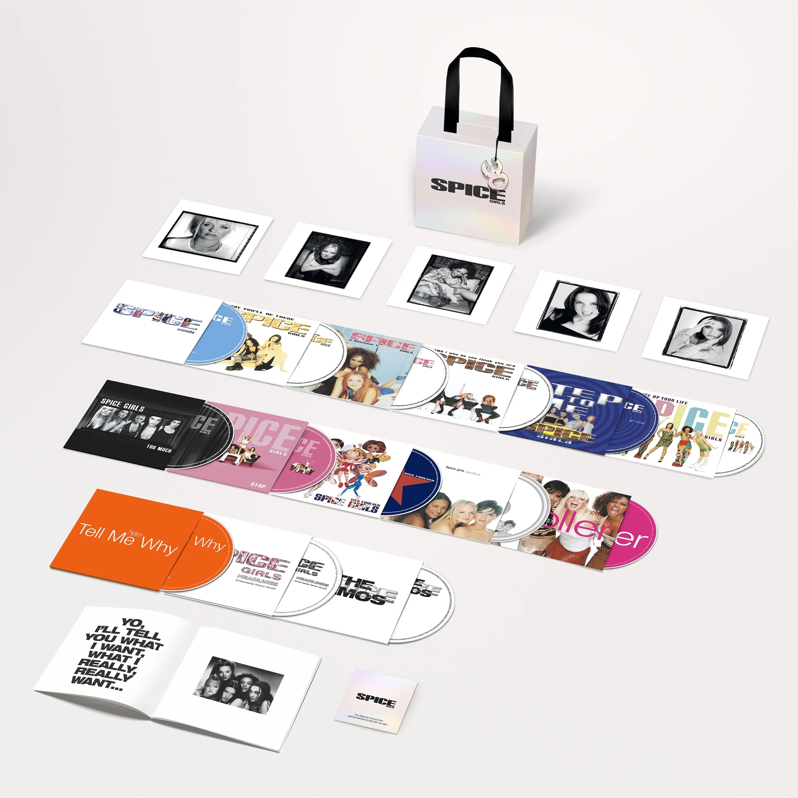 SPICE GIRLS《THE SINGLES COLLECTION》CD 套装