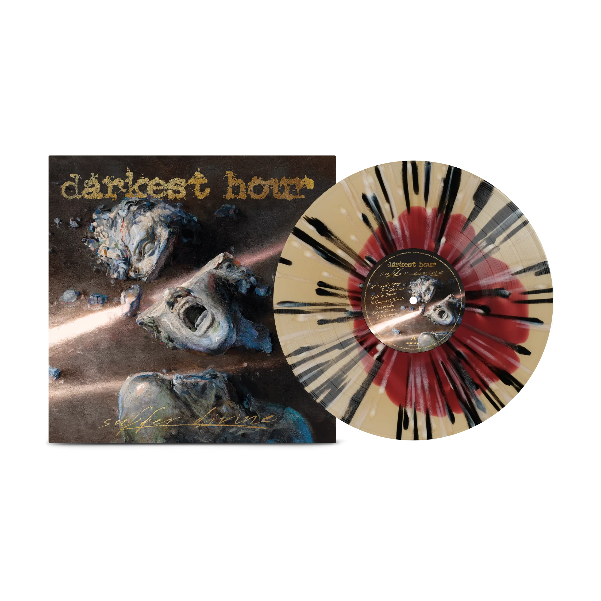 DARKEST Hour ‘SUFFER DIVINE’ LP, Exclusive Limited to 300, Burrowing Deeper Vinyl