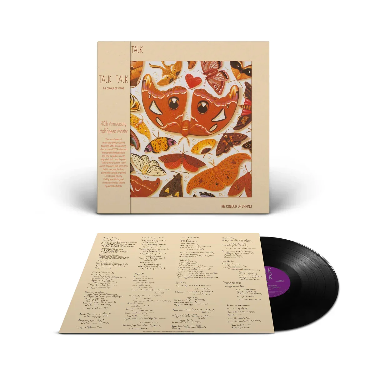 TALK TALK 'THE COLOUR OF SPRING' LP 40th Anniversary Half-Speed