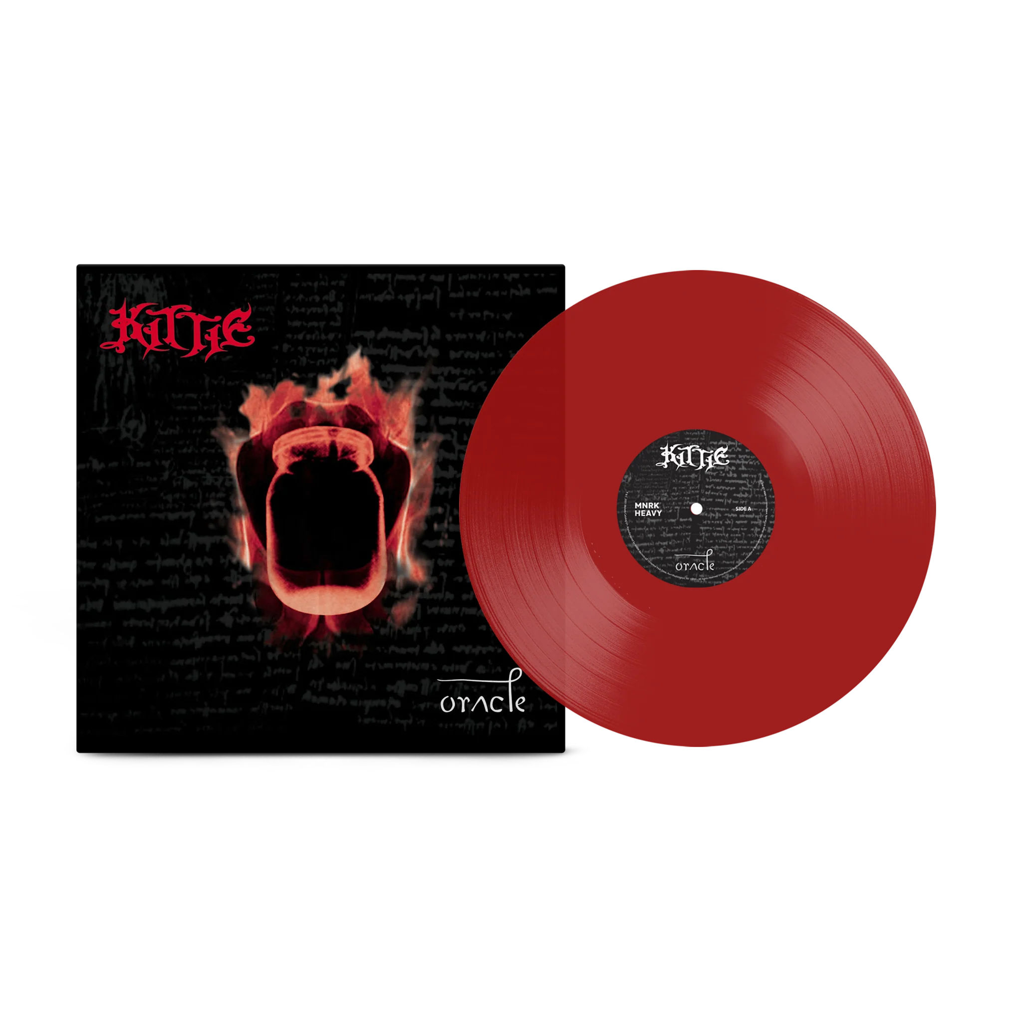 KITTIE 'ORACLE' LP (Orange & Black Marble Vinyl)
