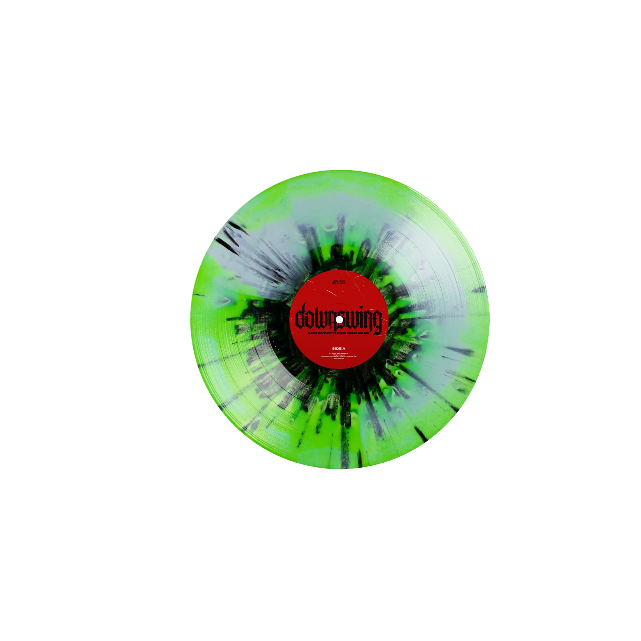 DOWNSWING 'AND EVERYTHING WAS DARK' LP (Green/Black Splatter Vinyl)