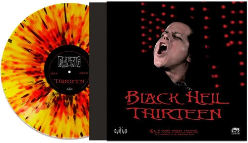 DANZIG 'BLACK HELL' 12" SINGLE (Red/Yellow/Black Vinyl)