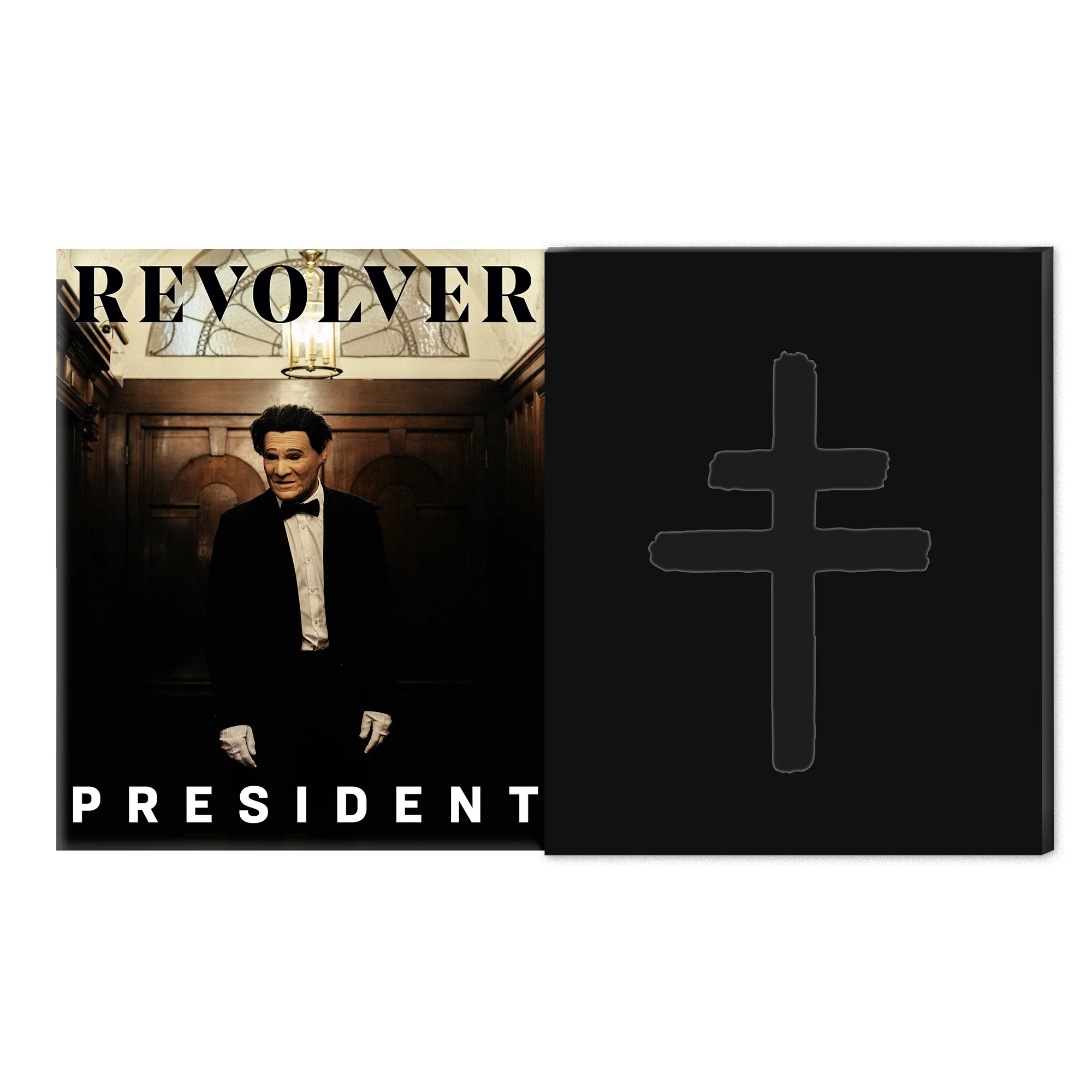PRESIDENT x REVOLVER SPECIAL EDITION DELUXE MAGAZINE in Die Cut SLIPCASE