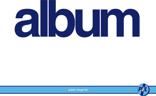 PUBLIC IMAGE LTD. 'ALBUM' LP Black Vinyl Reissue