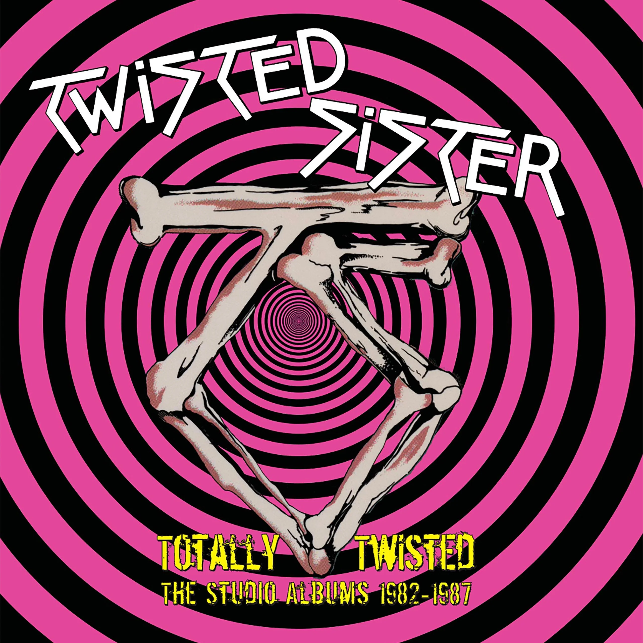 TWISTED SISTER 'THE STUDIO ALBUMS 1982-1987' 5LP 套装（彩色黑胶）