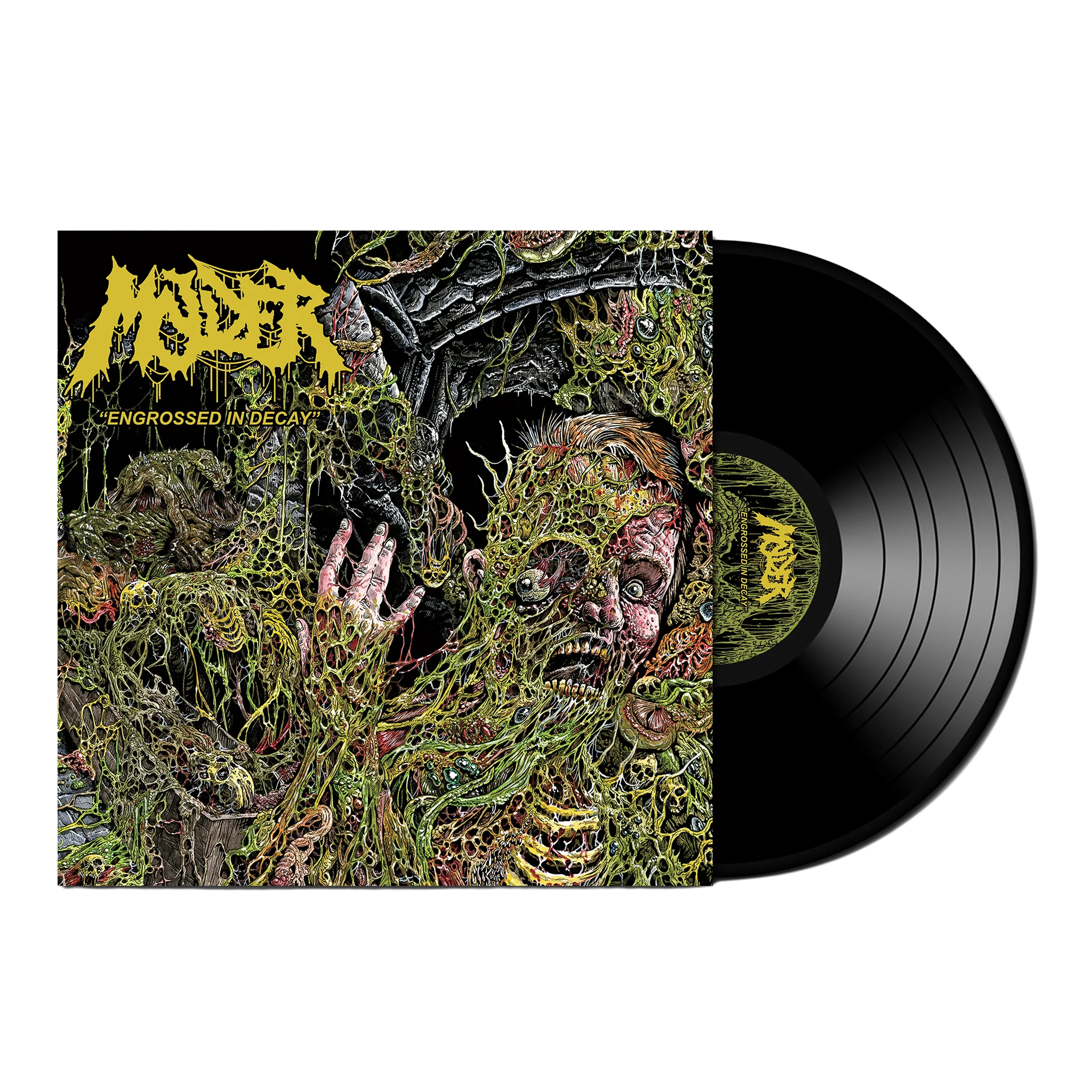 MOLDER 'ENGROSSED IN DECAY' LP (Black Vinyl)