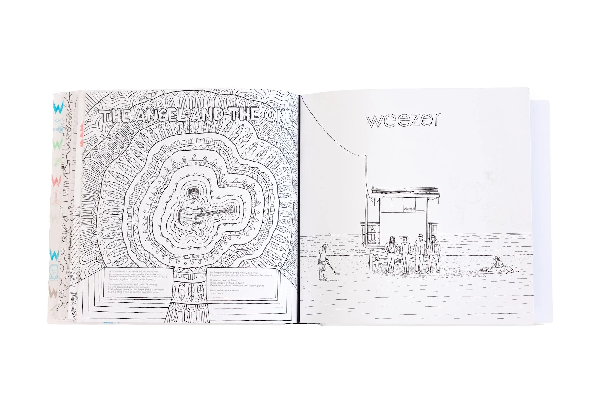 WEEZER《COLORING BOOK SET》6LP 套装（彩胶）