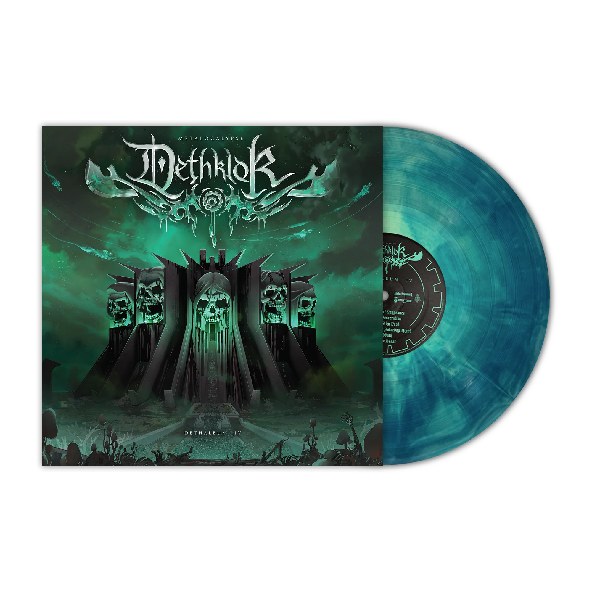 DETHKLOK ‘THE DETHALBUM IV’ LP (Exclusive – Limited to 400, "Gardener of Galaxy" Vinyl)