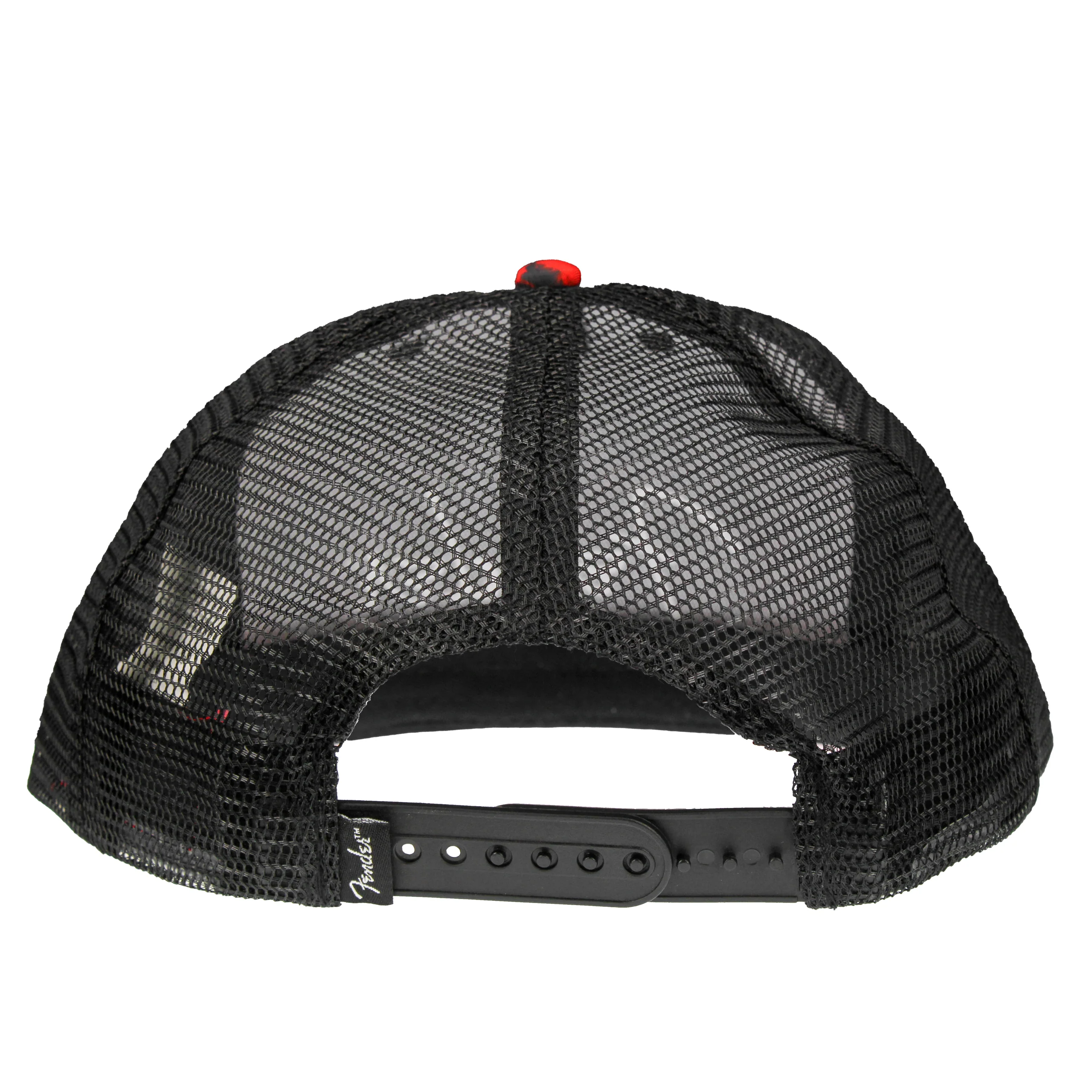 FENDER Red Rival Hat With Structured Crown and Embroidered Logo