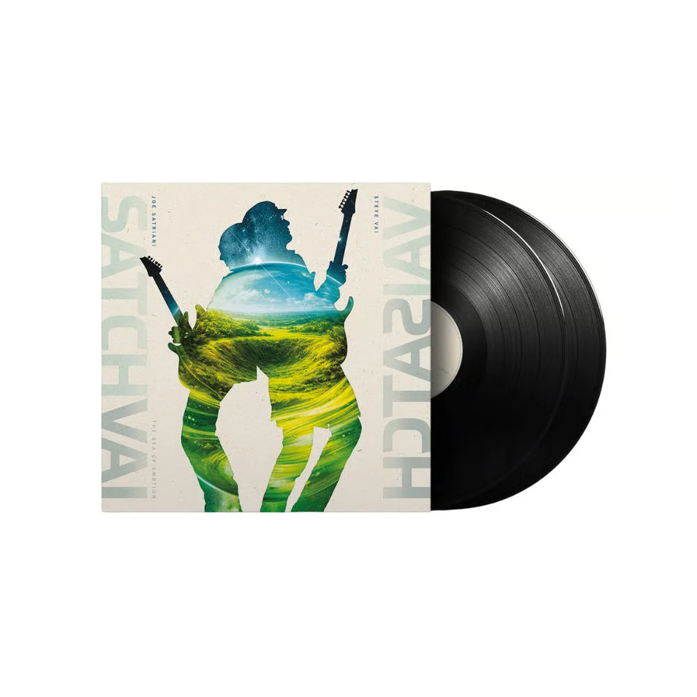 Joe SATRIANI and Steve Vai The Sea of EMOTION 黑色黑胶 2LP