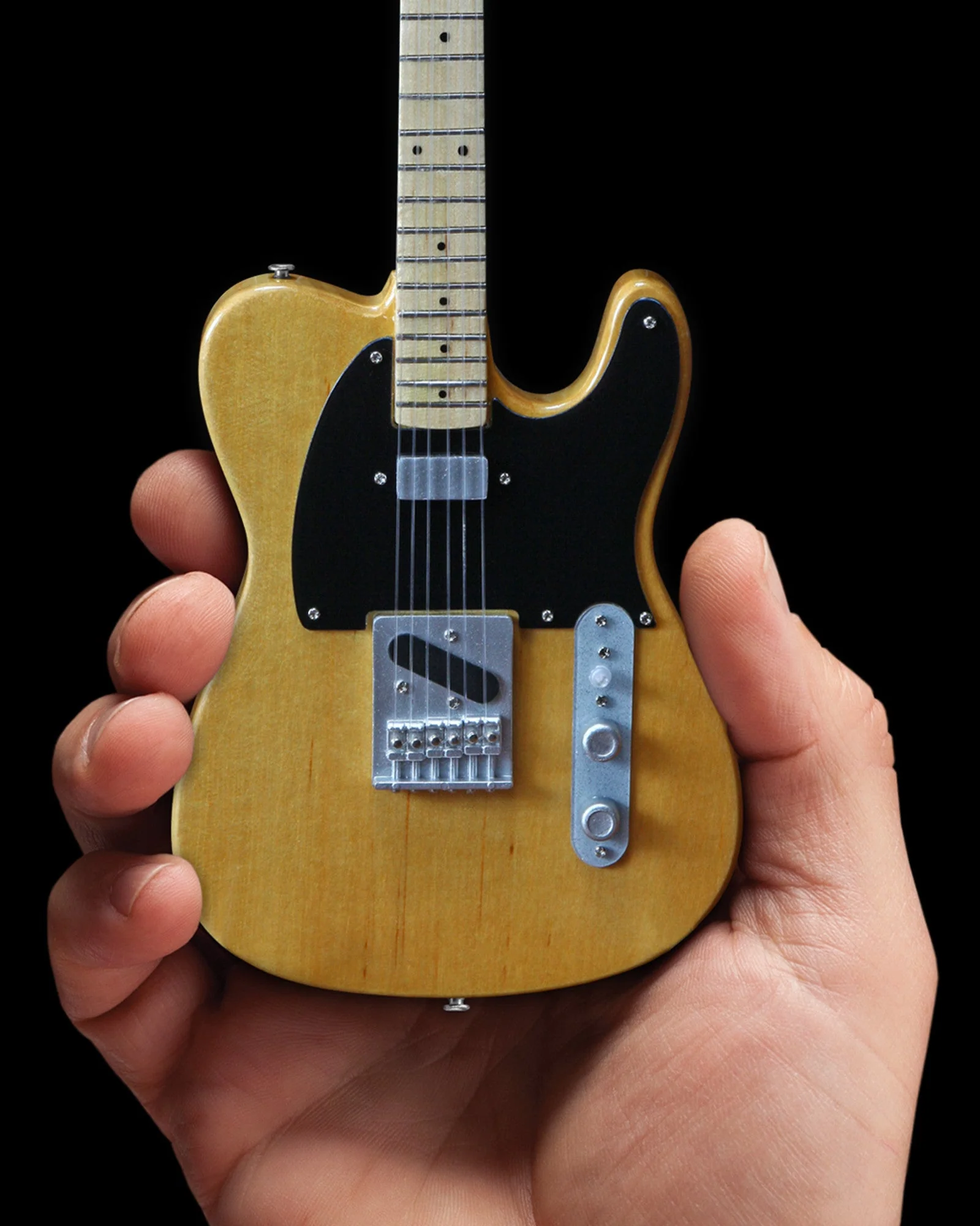 OFFICIALLY LICENSED MINIATURE BUTTERSCOTCH BLONDE FENDER™ TELECASTER™ GUITAR REPLICA