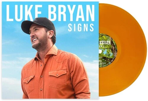 Luke Bryan Signs Orange Vinyl LP Capitol Nashville Release